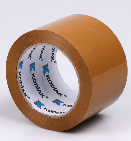 18 x Packband 50mm x 66m Braun